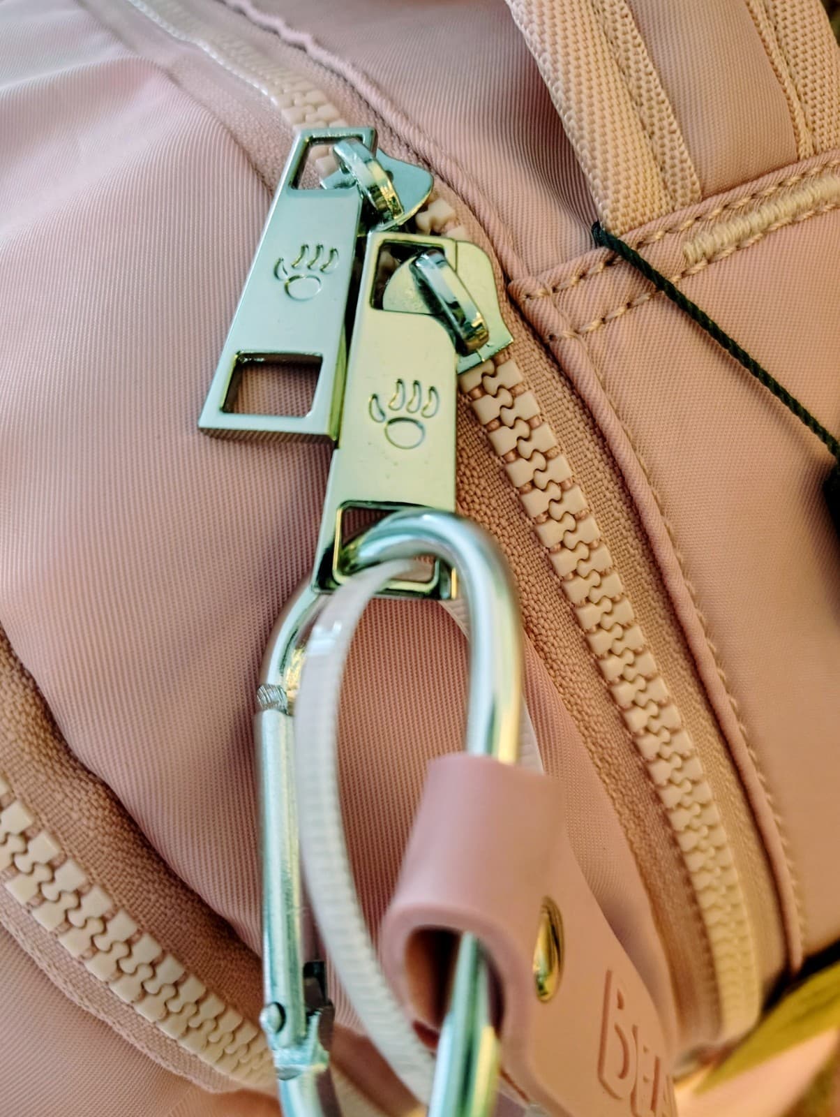 Bearpaw Pink 15" Laptop NWT Backpack, Wrist Strap Keychain, MSRP $138 - Thumbnail 5