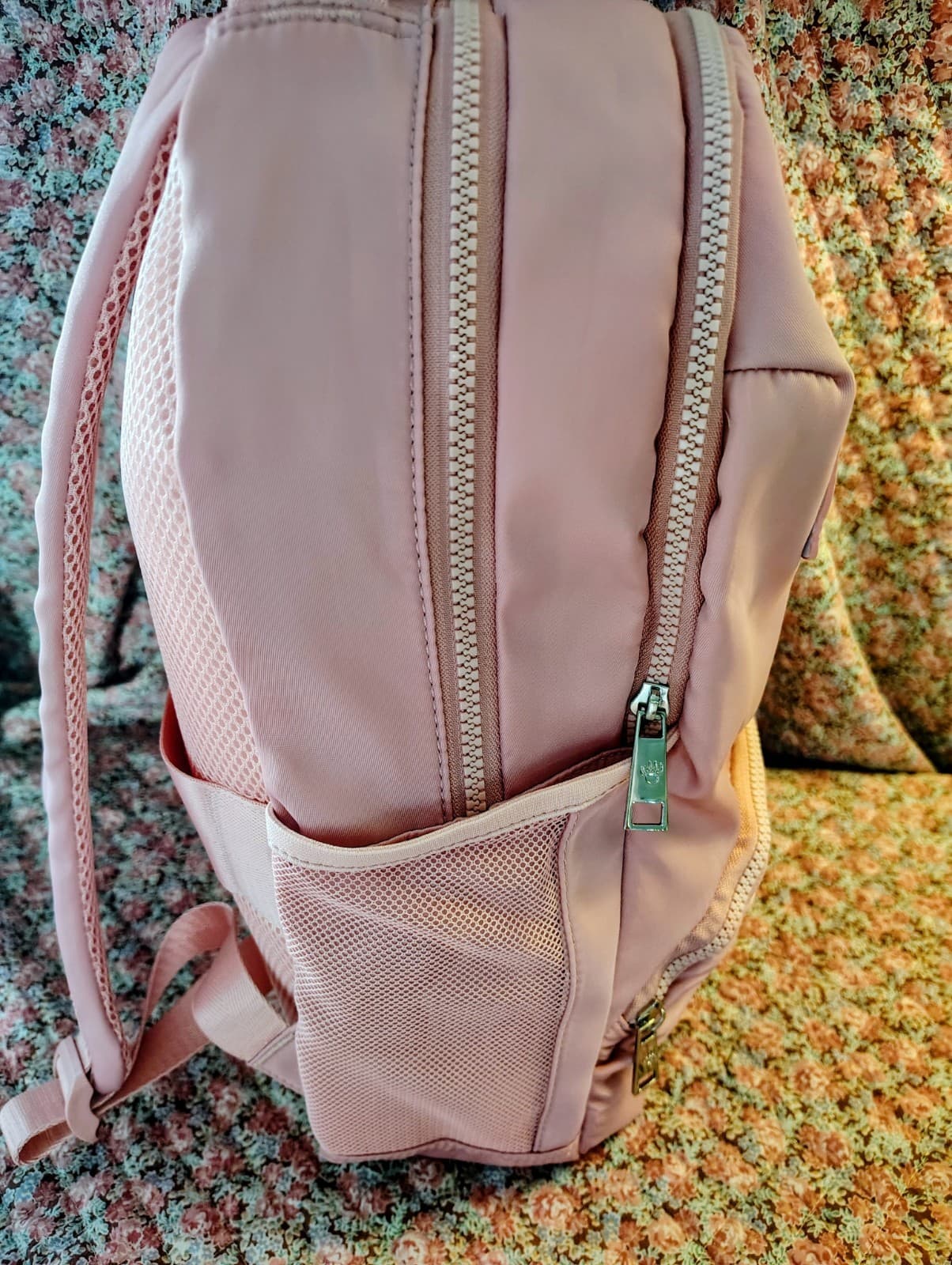 Bearpaw Pink 15" Laptop NWT Backpack, Wrist Strap Keychain, MSRP $138 - Thumbnail 9