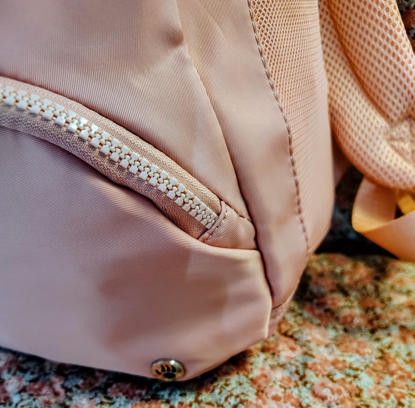 Bearpaw Pink 15" Laptop NWT Backpack, Wrist Strap Keychain, MSRP $138 - Thumbnail 7