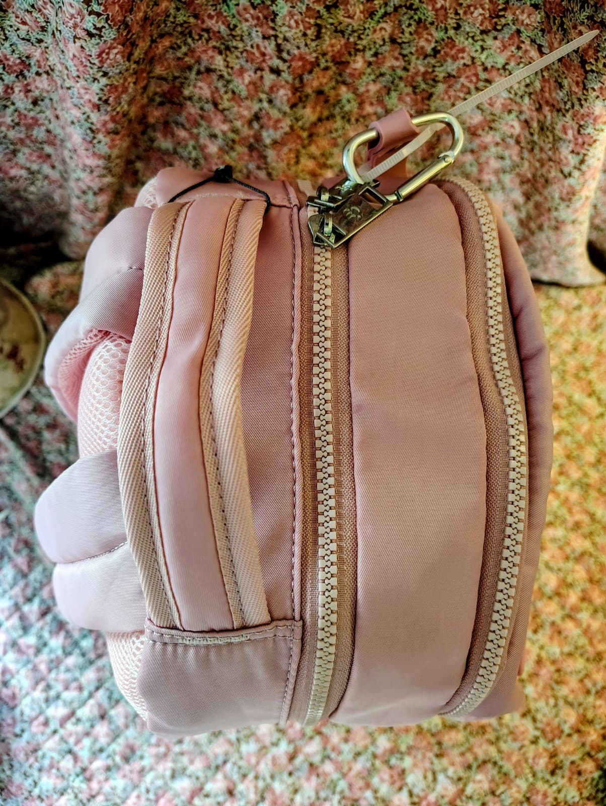 Bearpaw Pink 15" Laptop NWT Backpack, Wrist Strap Keychain, MSRP $138 - Thumbnail 10
