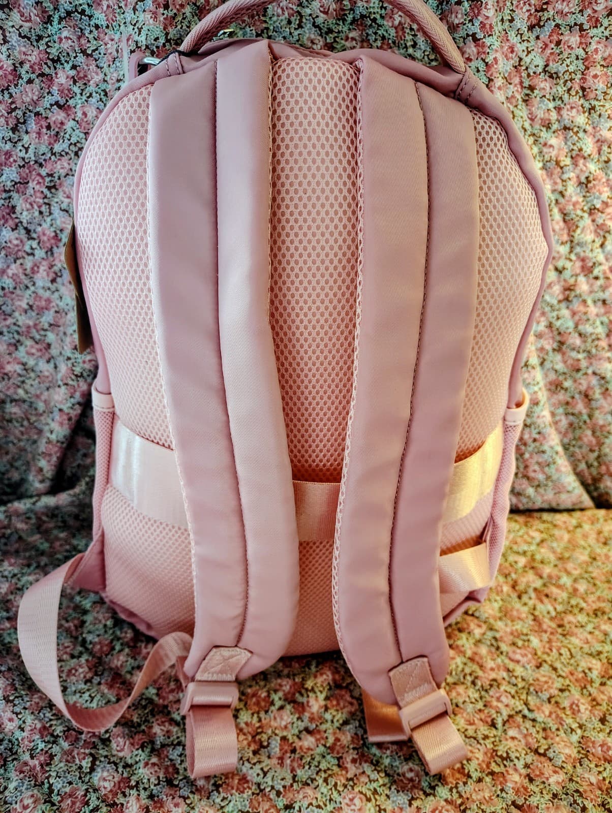 Bearpaw Pink 15" Laptop NWT Backpack, Wrist Strap Keychain, MSRP $138 - Thumbnail 12