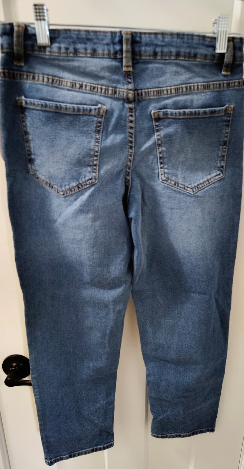 Wonder Nation Boys Straight Leg Jeans Size 14 - Thumbnail 4