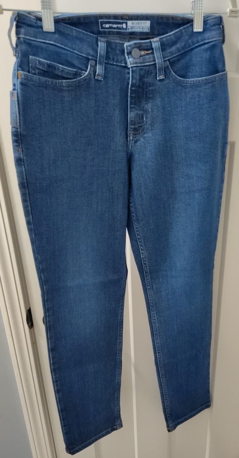 NEW Carhartt Denim Women's Jeans, Size 0 Short - Thumbnail 2