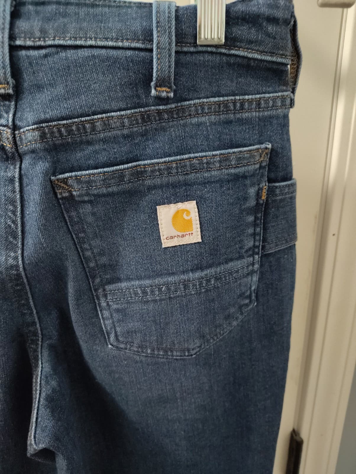 NEW Carhartt Denim Women's Jeans, Size 0 Short - Thumbnail 4