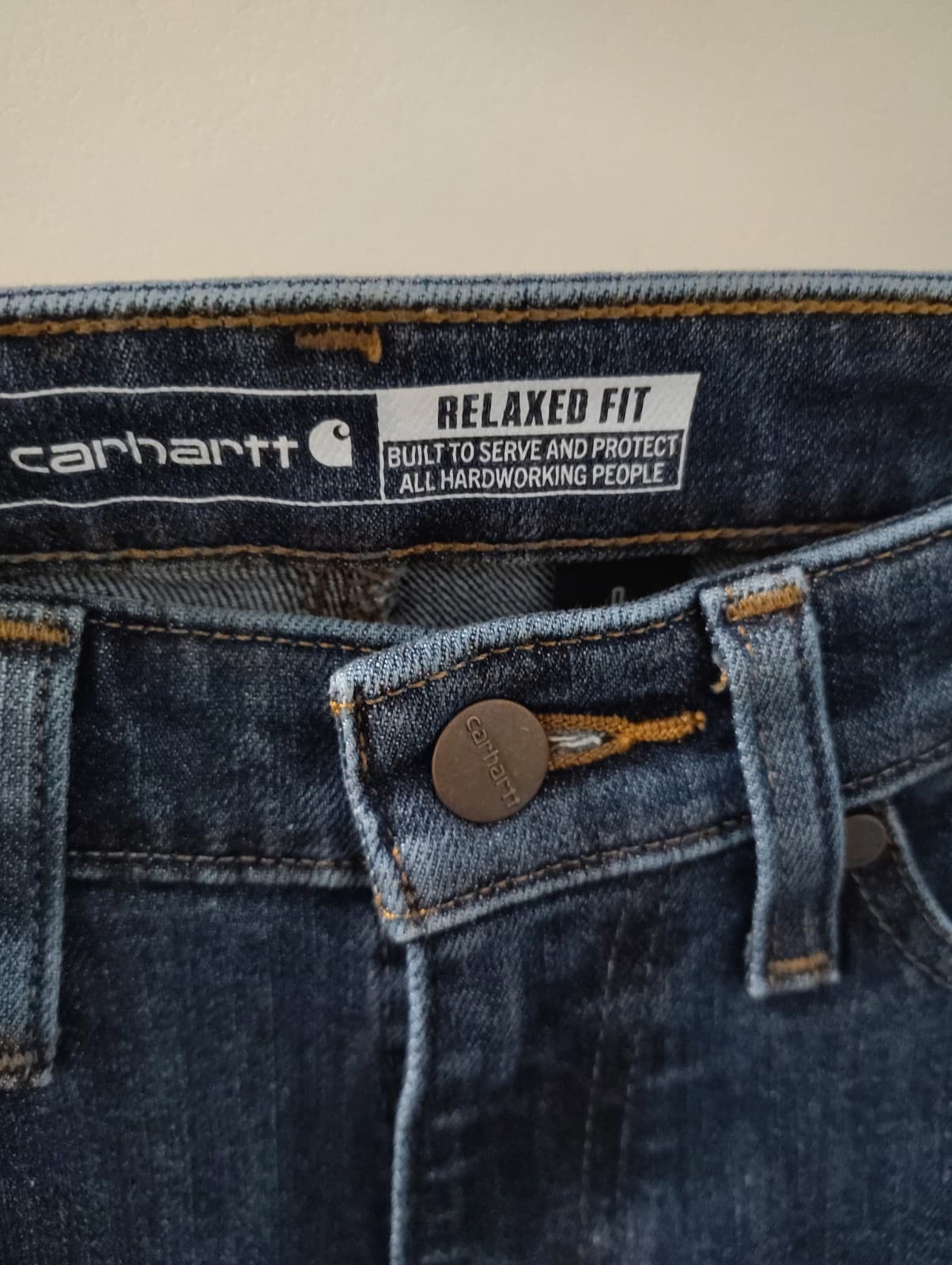 NEW Carhartt Denim Women's Jeans, Size 0 Short - Thumbnail 7