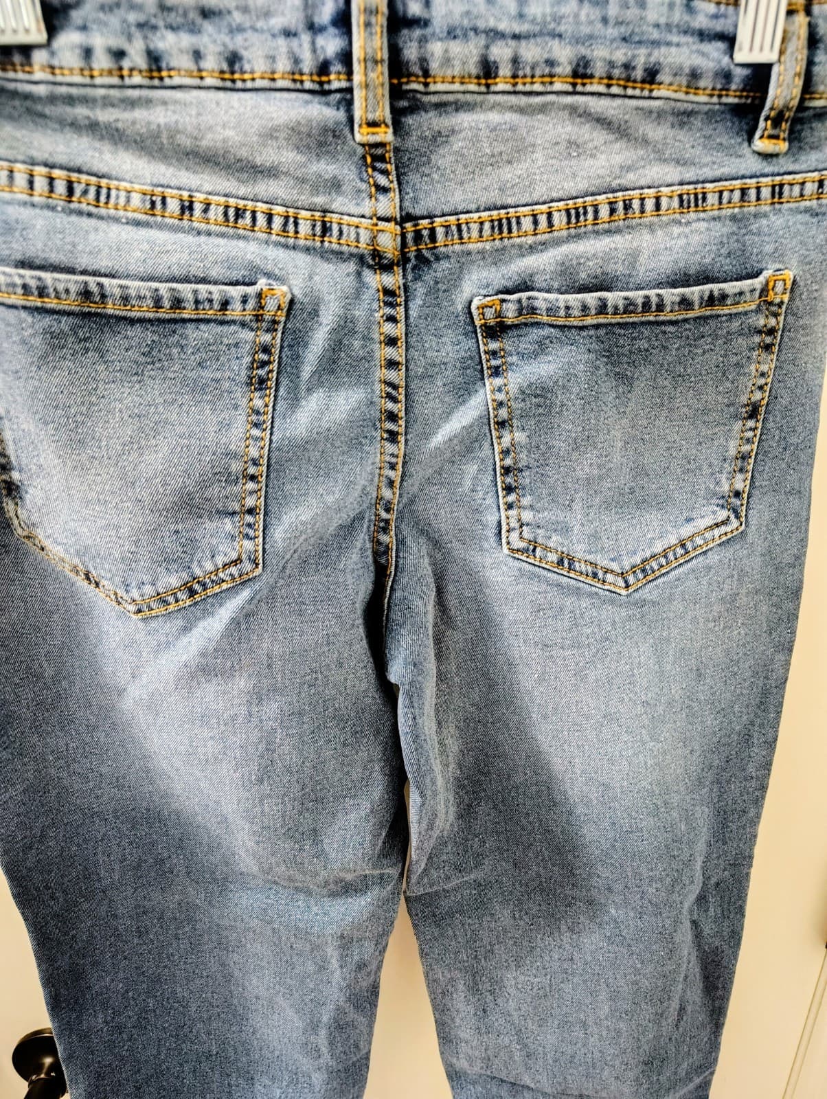 Wonder Nation Boys Straight Leg Jeans Size 14 - Thumbnail 3