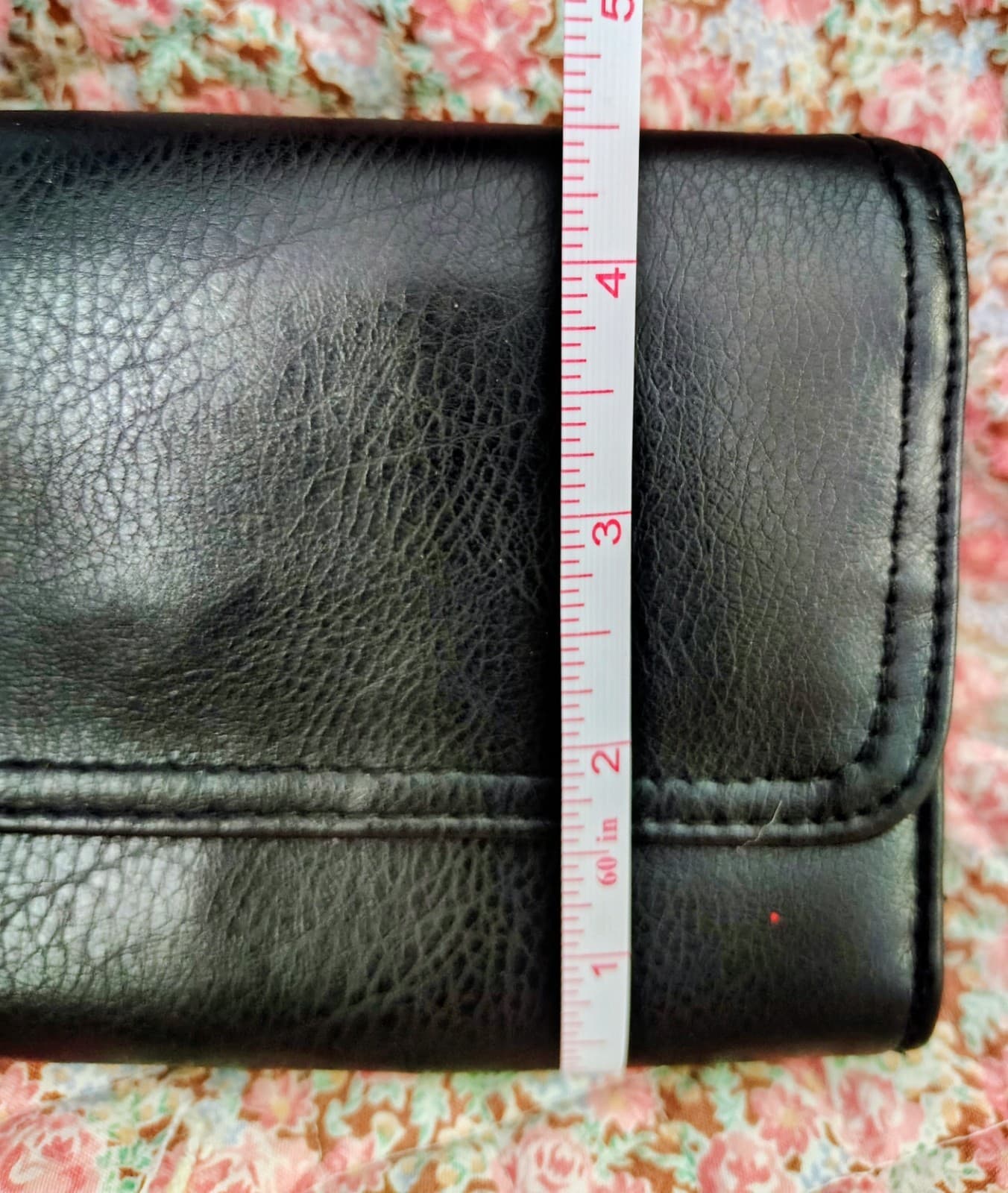 Black Soft Faux Leather Wallet RFID Blocking - Thumbnail 13