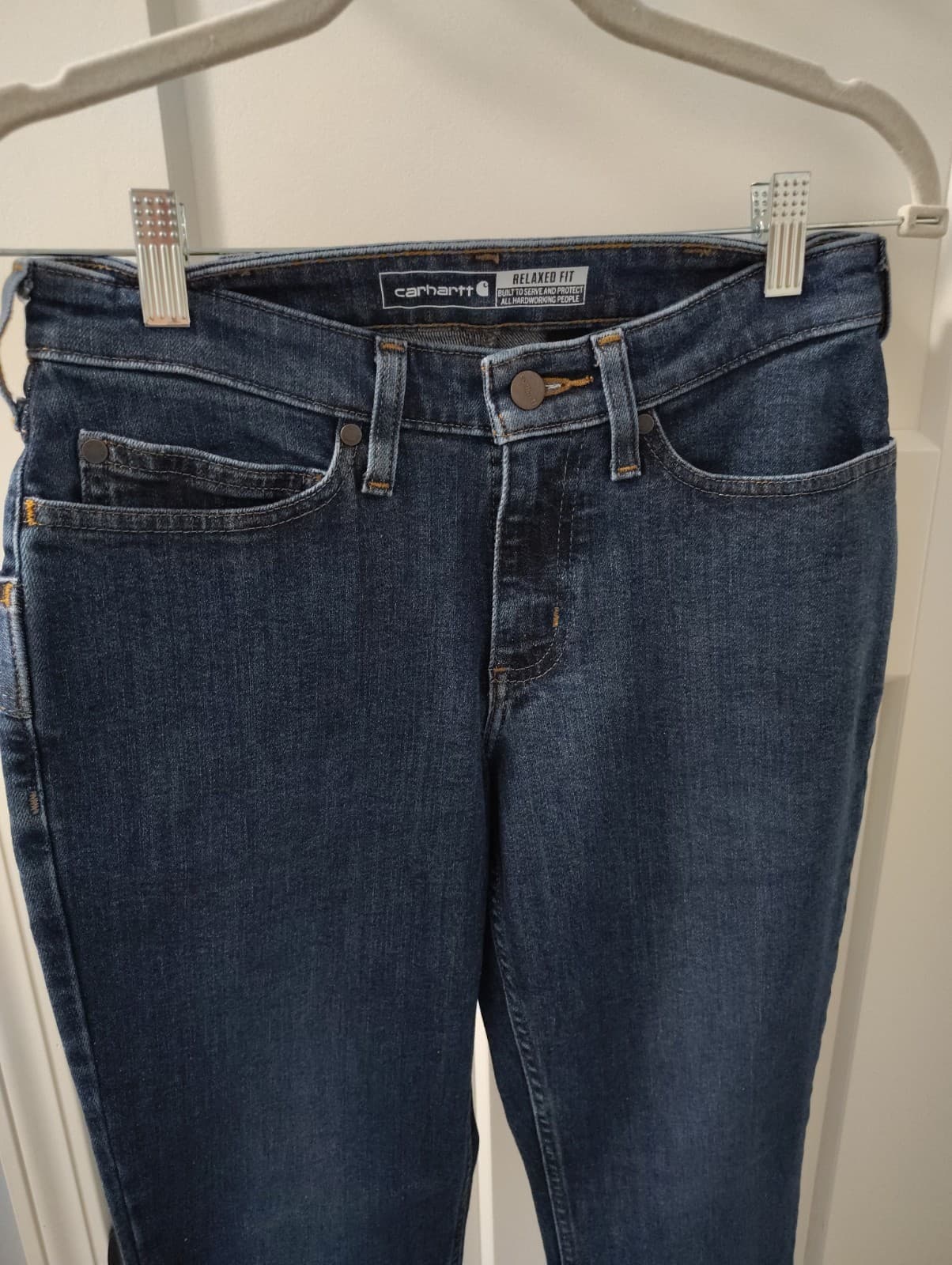 NEW Carhartt Denim Women's Jeans, Size 0 Short - Thumbnail 8