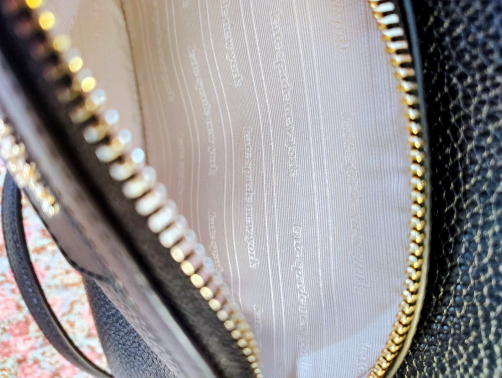 kate spade new york Leila Backpack NWT $298 Black Pebbled Leather - Thumbnail 11