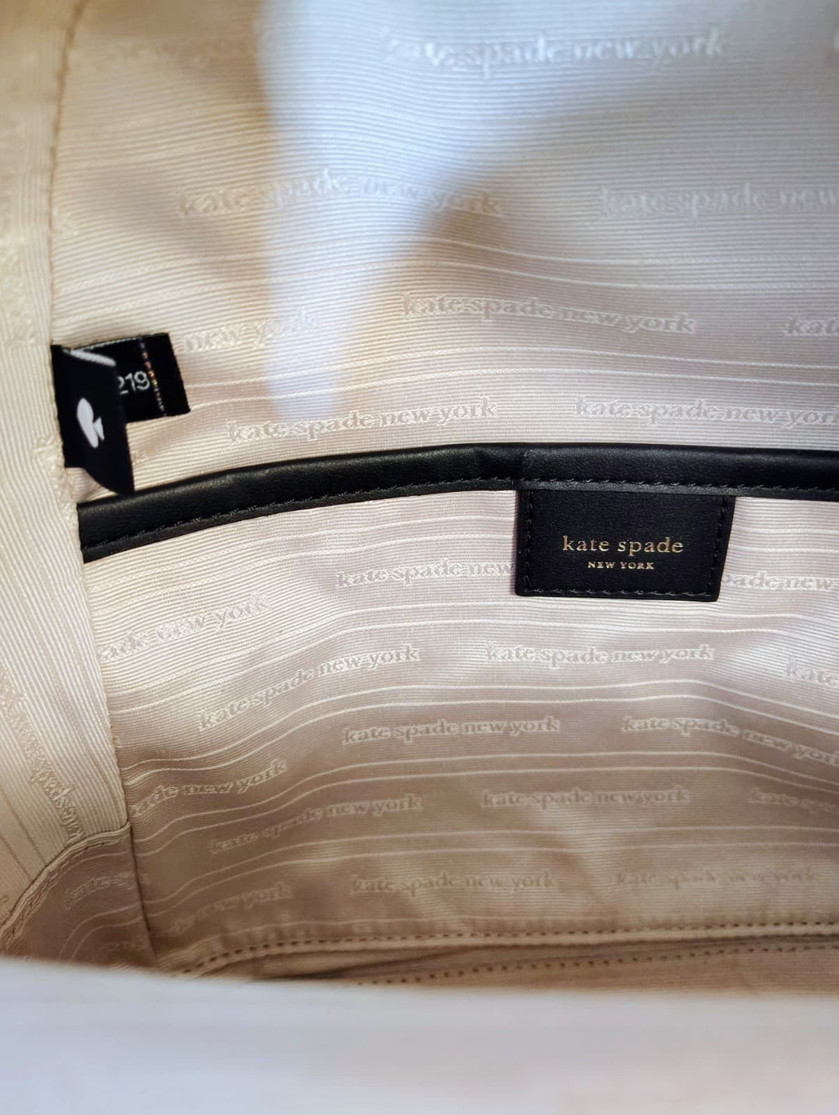 kate spade new york Leila Backpack NWT $298 Black Pebbled Leather - Thumbnail 14