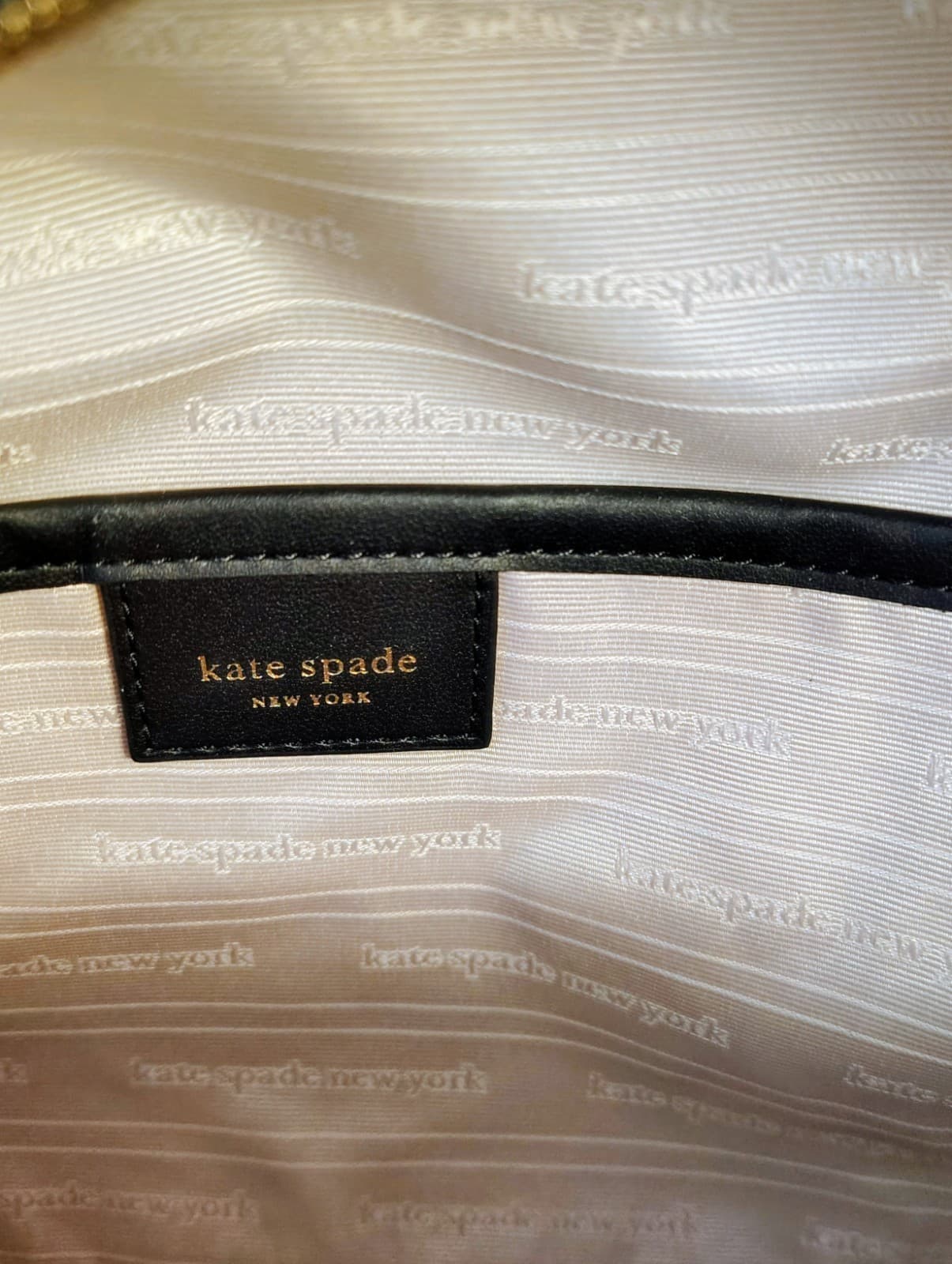 kate spade new york Leila Backpack NWT $298 Black Pebbled Leather - Thumbnail 16