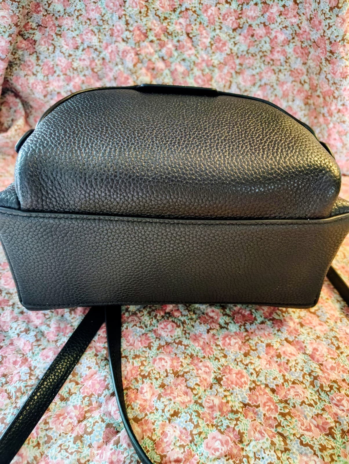 kate spade new york Leila Backpack NWT $298 Black Pebbled Leather - Thumbnail 18