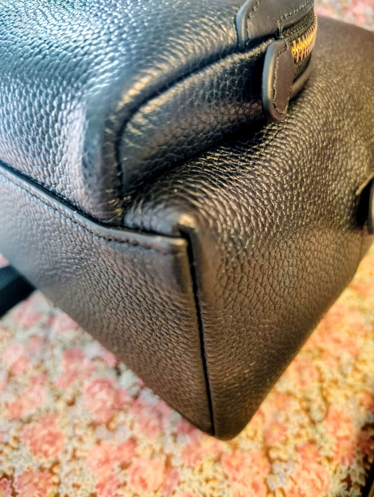 kate spade new york Leila Backpack NWT $298 Black Pebbled Leather - Thumbnail 20