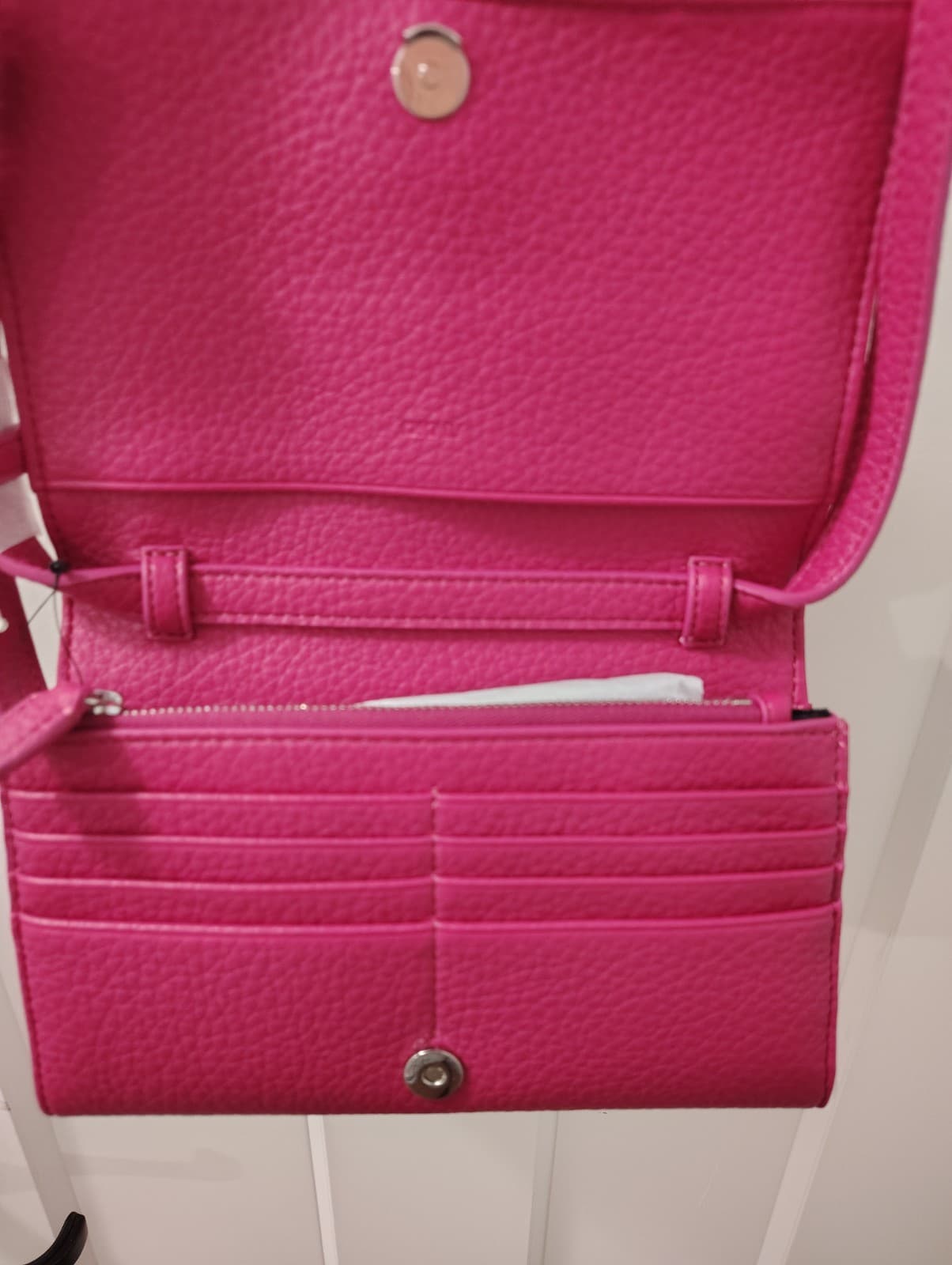 NEW DKNY Pink Faux Leather Shoulder Bag, Retail 128.00 - Thumbnail 12