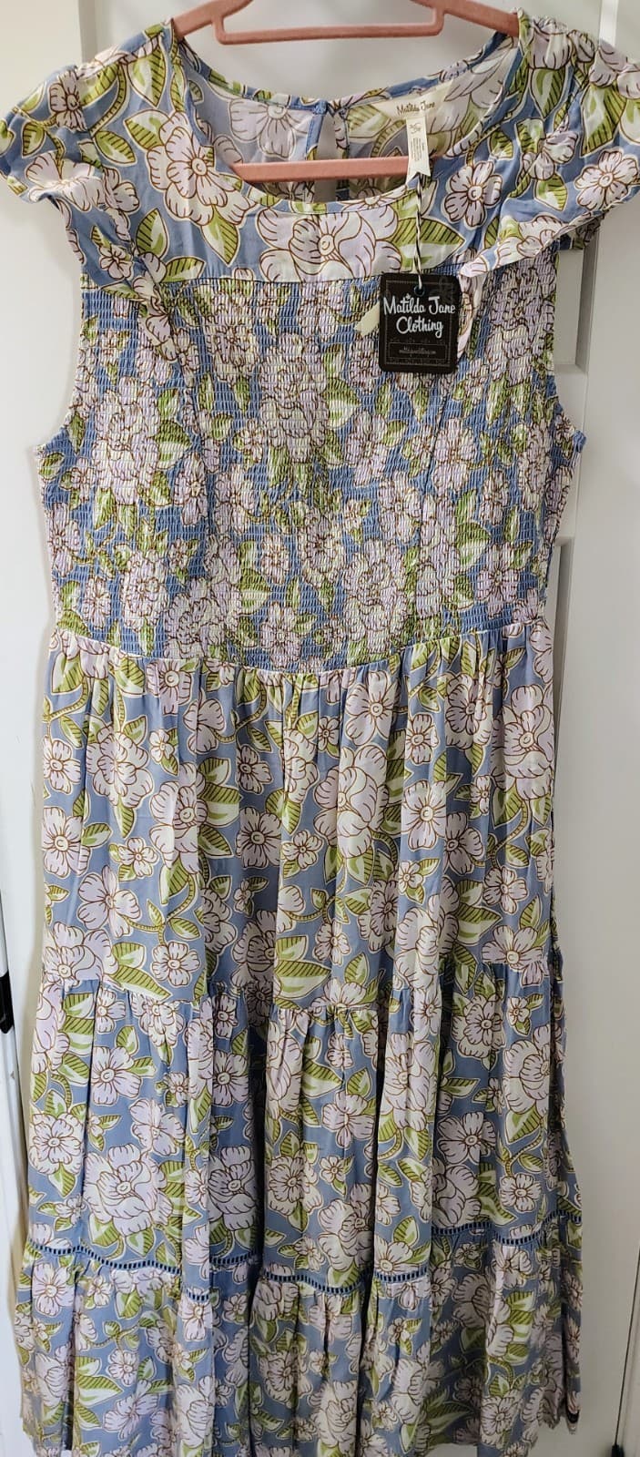 NWT Womens Matilda Jane You Are Wonderful Floral Midi Dress Size XL
