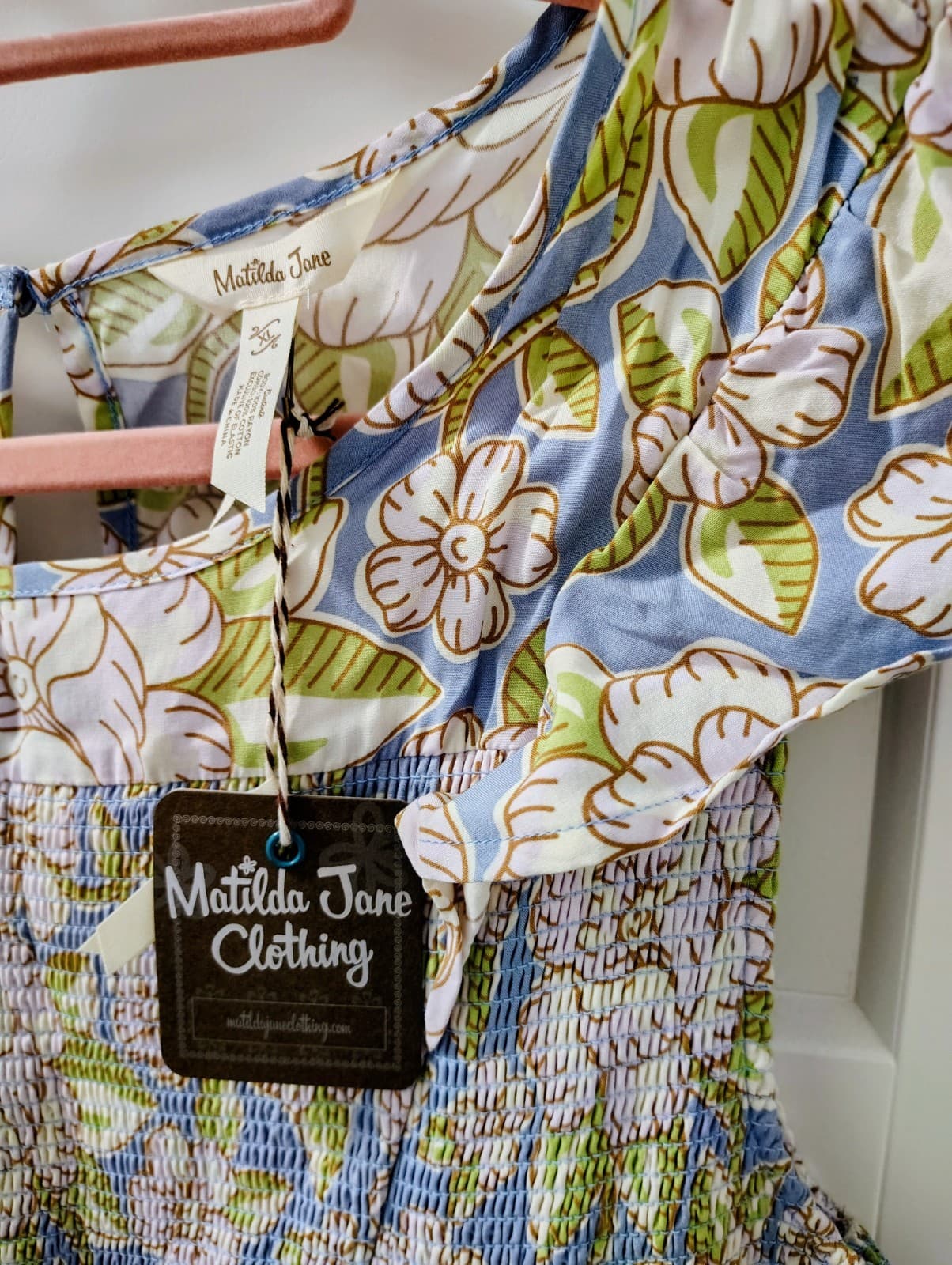 NWT Womens Matilda Jane You Are Wonderful Floral Midi Dress Size XL - Thumbnail 3