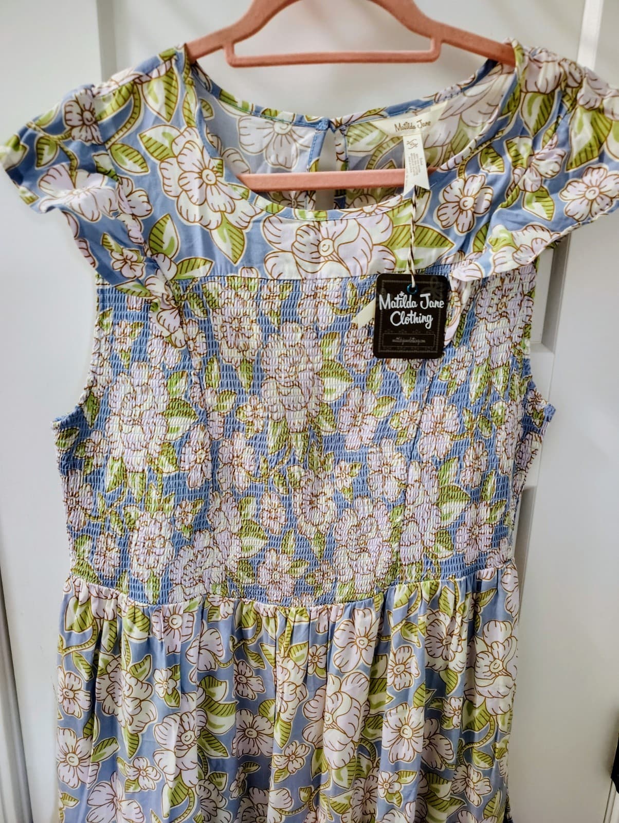 NWT Womens Matilda Jane You Are Wonderful Floral Midi Dress Size XL - Thumbnail 2