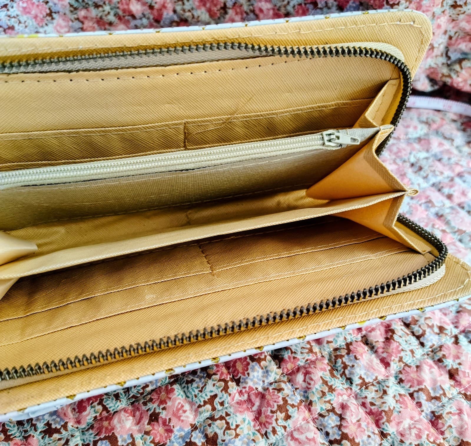 Bohemian Elephant Long Wallet Gold Buckle - Thumbnail 10