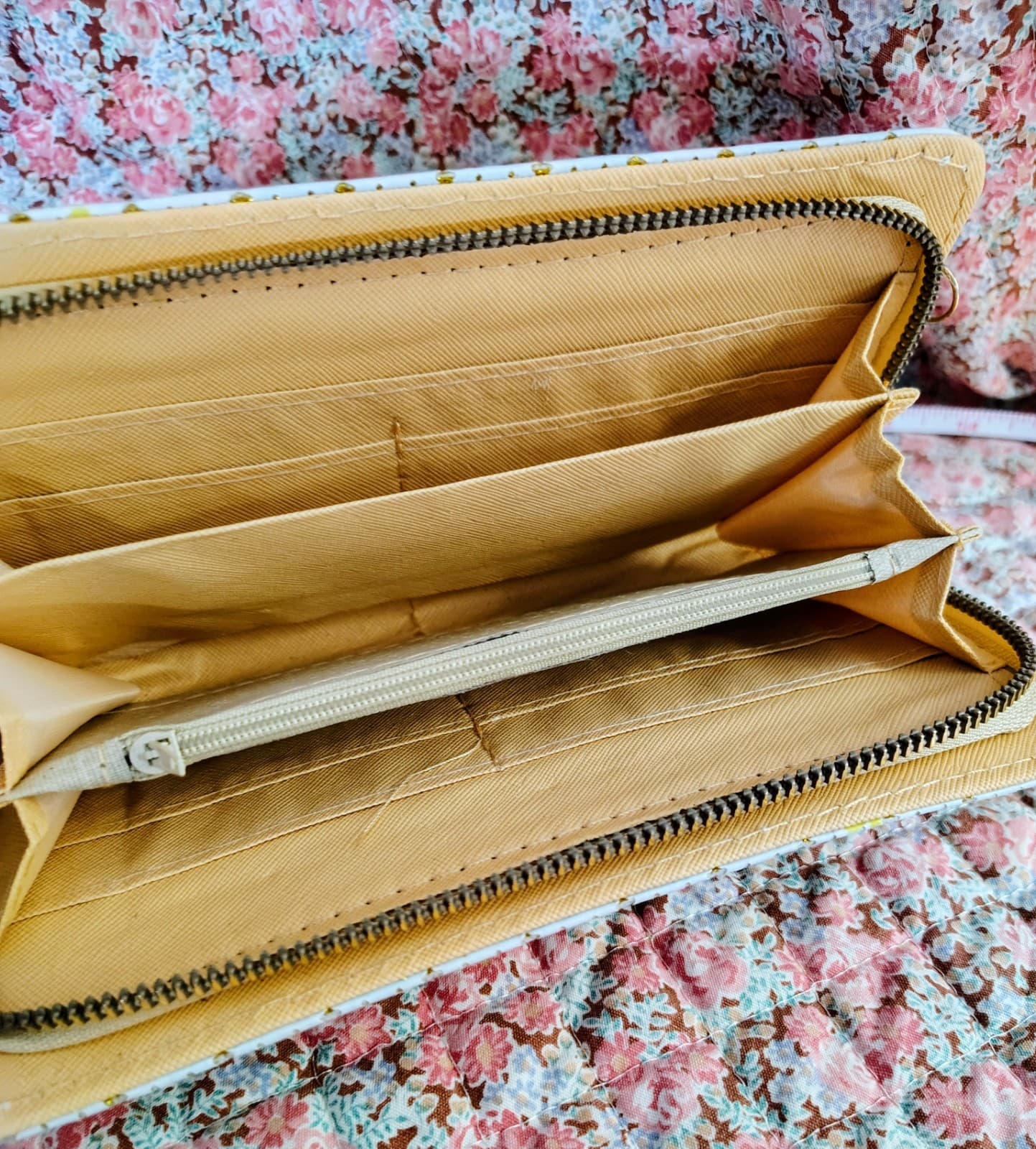Bohemian Elephant Long Wallet Gold Buckle - Thumbnail 11