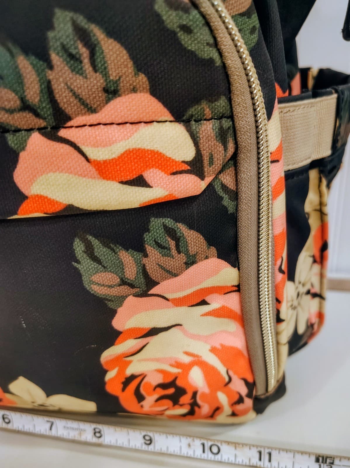 Lokass Floral Diaper Bag Waterproof Backpack Infant Insulated Pouch GUC - Thumbnail 19