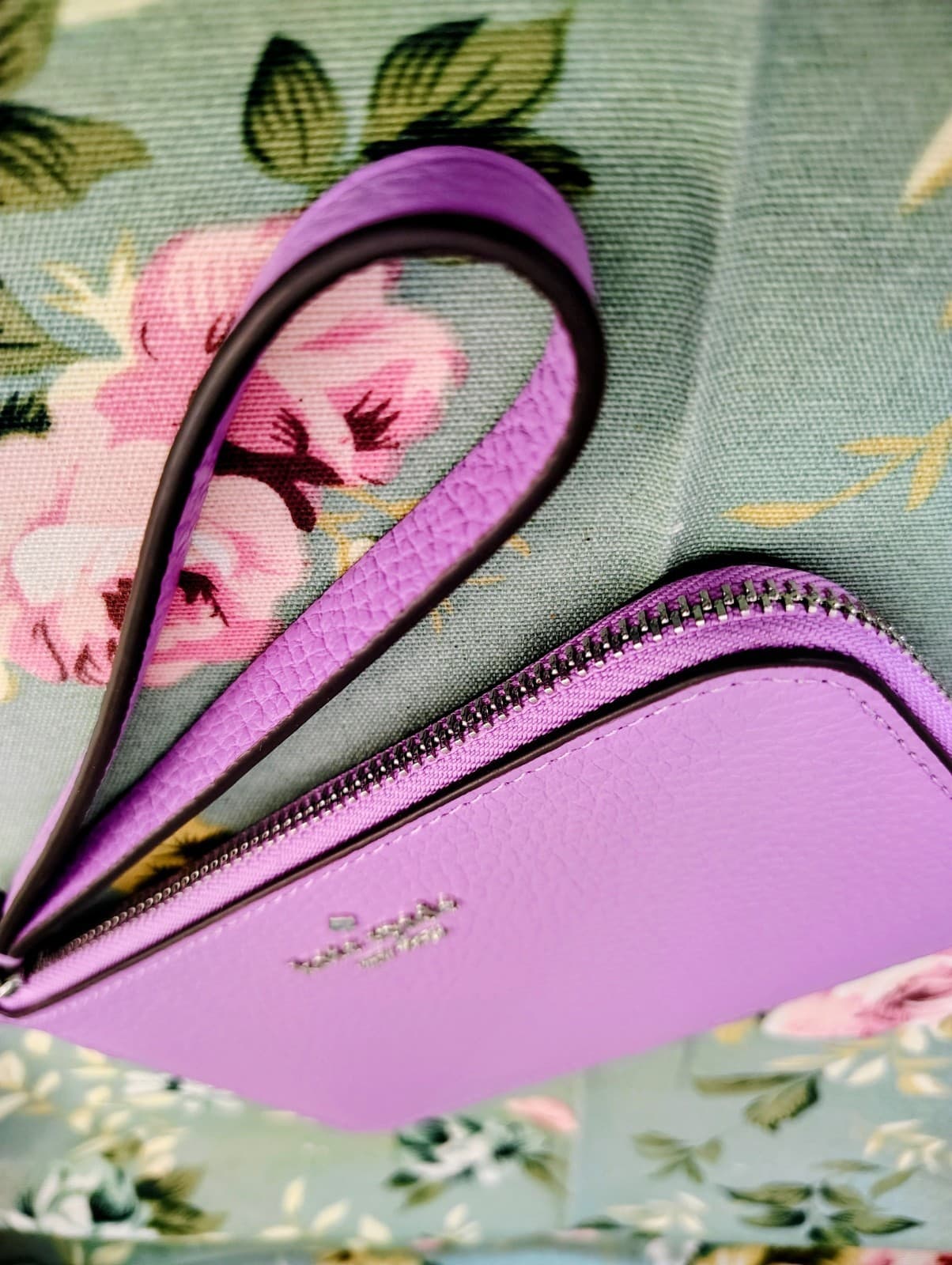 Kate Spade Lavender Wristlet Wallet NWT $129 - Thumbnail 7