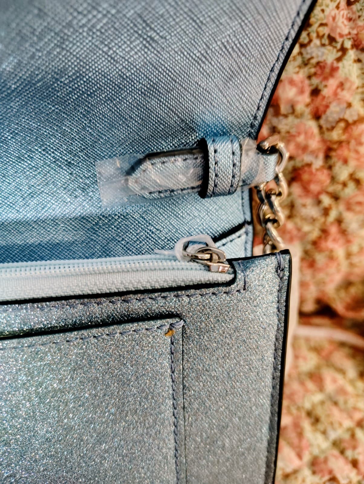 NWOT Kate Spade Blue Tinsel Crossbody MSRP $279 - Thumbnail 15