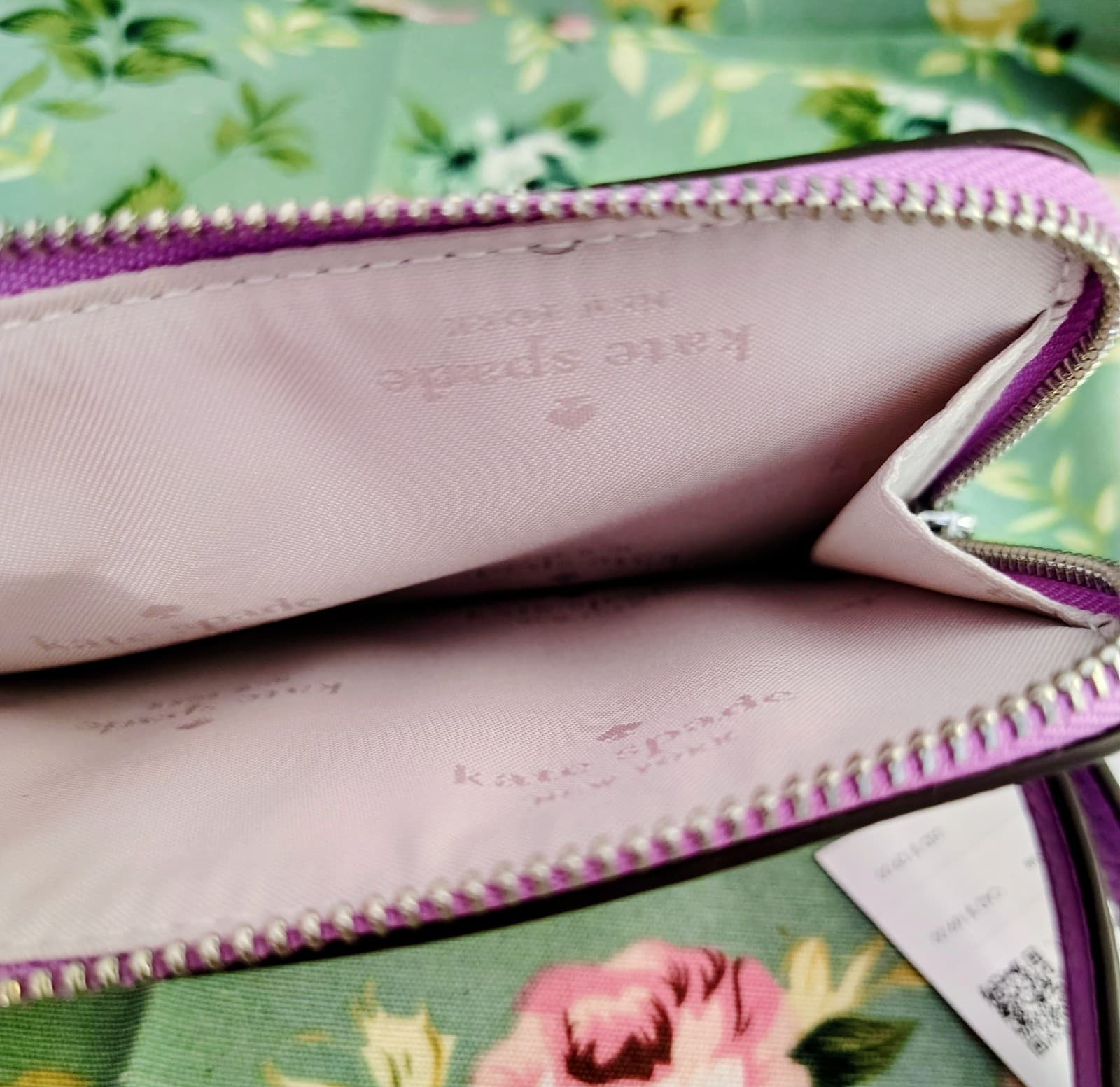 Kate Spade Lavender Wristlet Wallet NWT $129 - Thumbnail 8