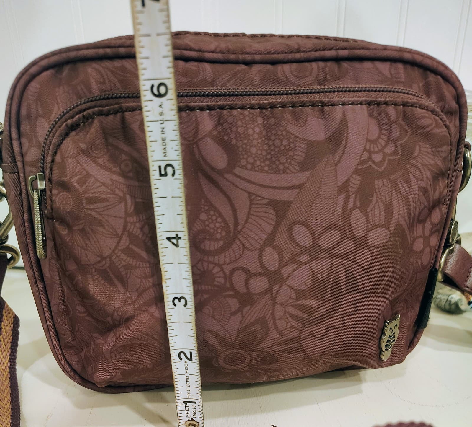 Sakroots Spirit Desert Crossbody Costa Camera Bag Canvas Small Purse Brown - Thumbnail 10