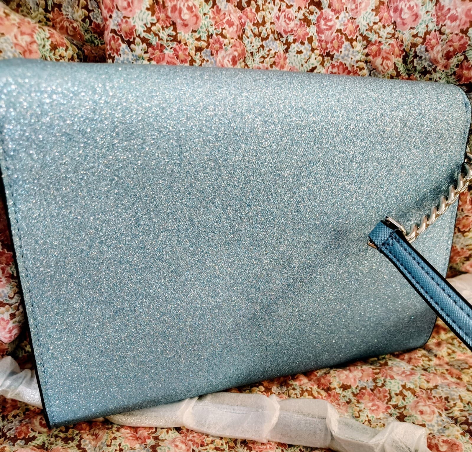 NWOT Kate Spade Blue Tinsel Crossbody MSRP $279 - Thumbnail 9