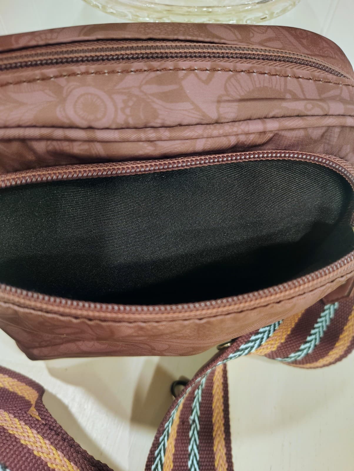 Sakroots Spirit Desert Crossbody Costa Camera Bag Canvas Small Purse Brown - Thumbnail 8