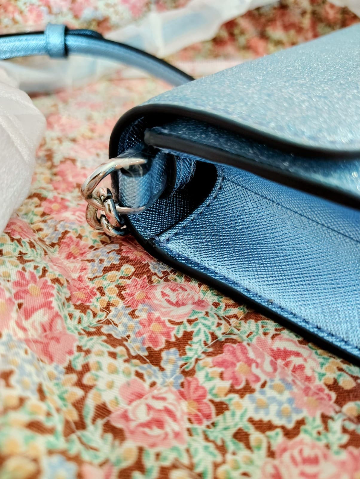 NWOT Kate Spade Blue Tinsel Crossbody MSRP $279 - Thumbnail 12