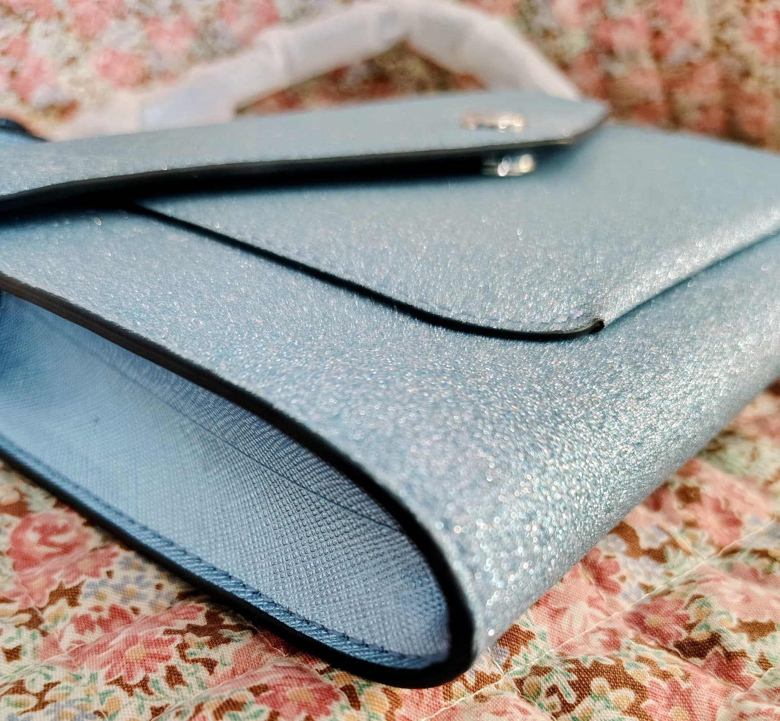 NWOT Kate Spade Blue Tinsel Crossbody MSRP $279 - Thumbnail 13