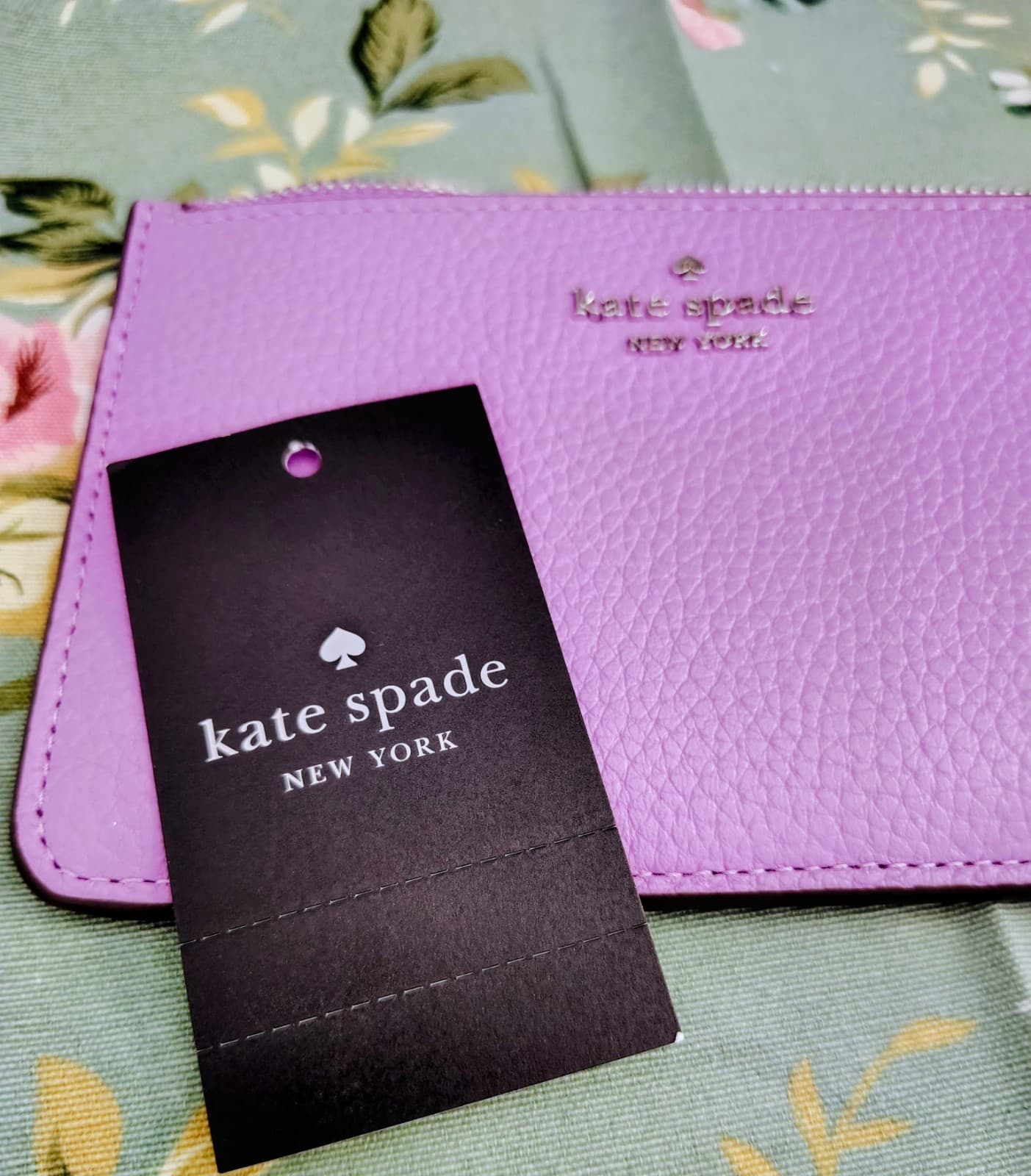 Kate Spade Lavender Wristlet Wallet NWT $129 - Thumbnail 9
