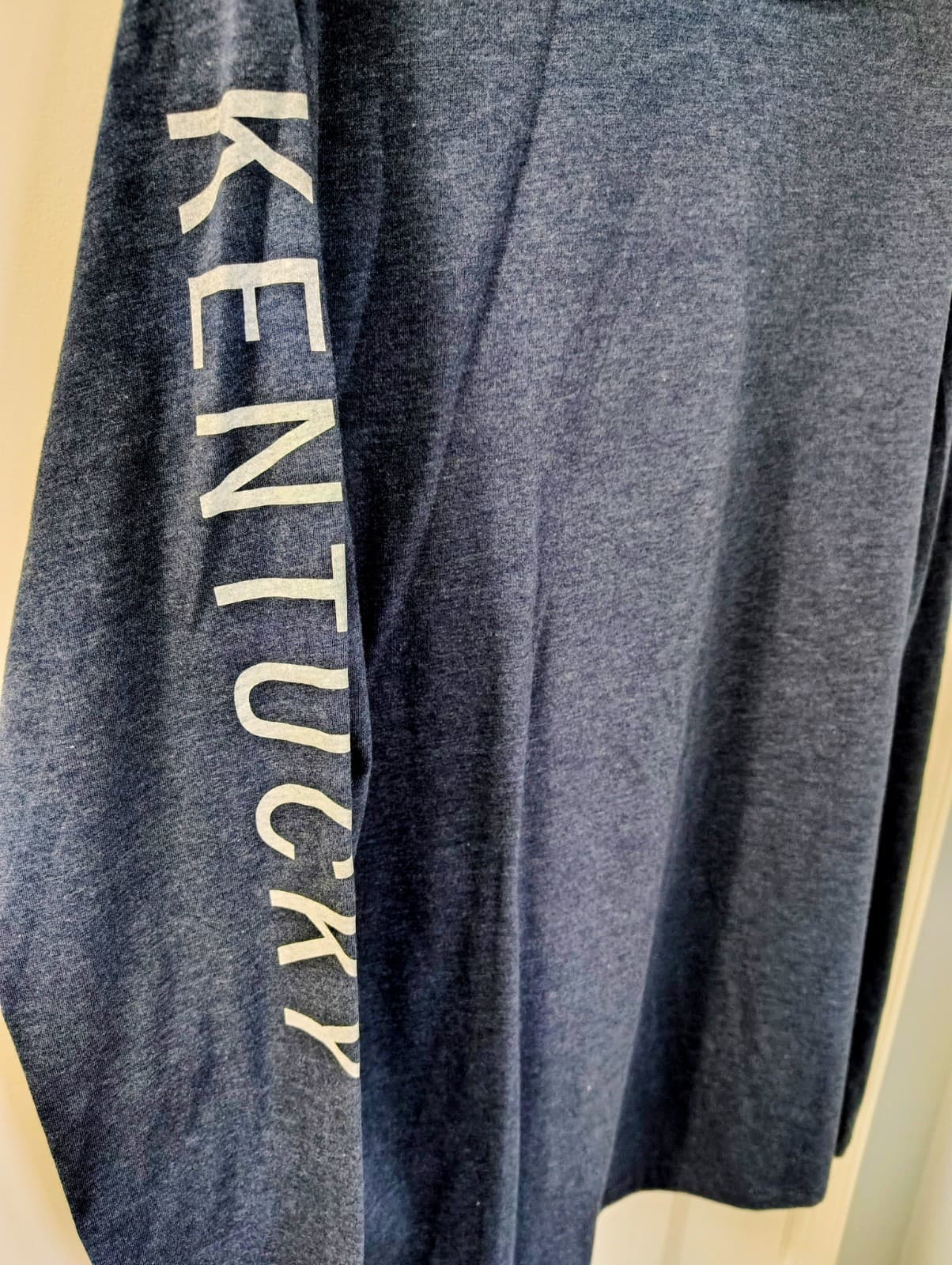 Home Free NWT Kentucky Long Sleeves Navy Shirt, Size Large - Thumbnail 5
