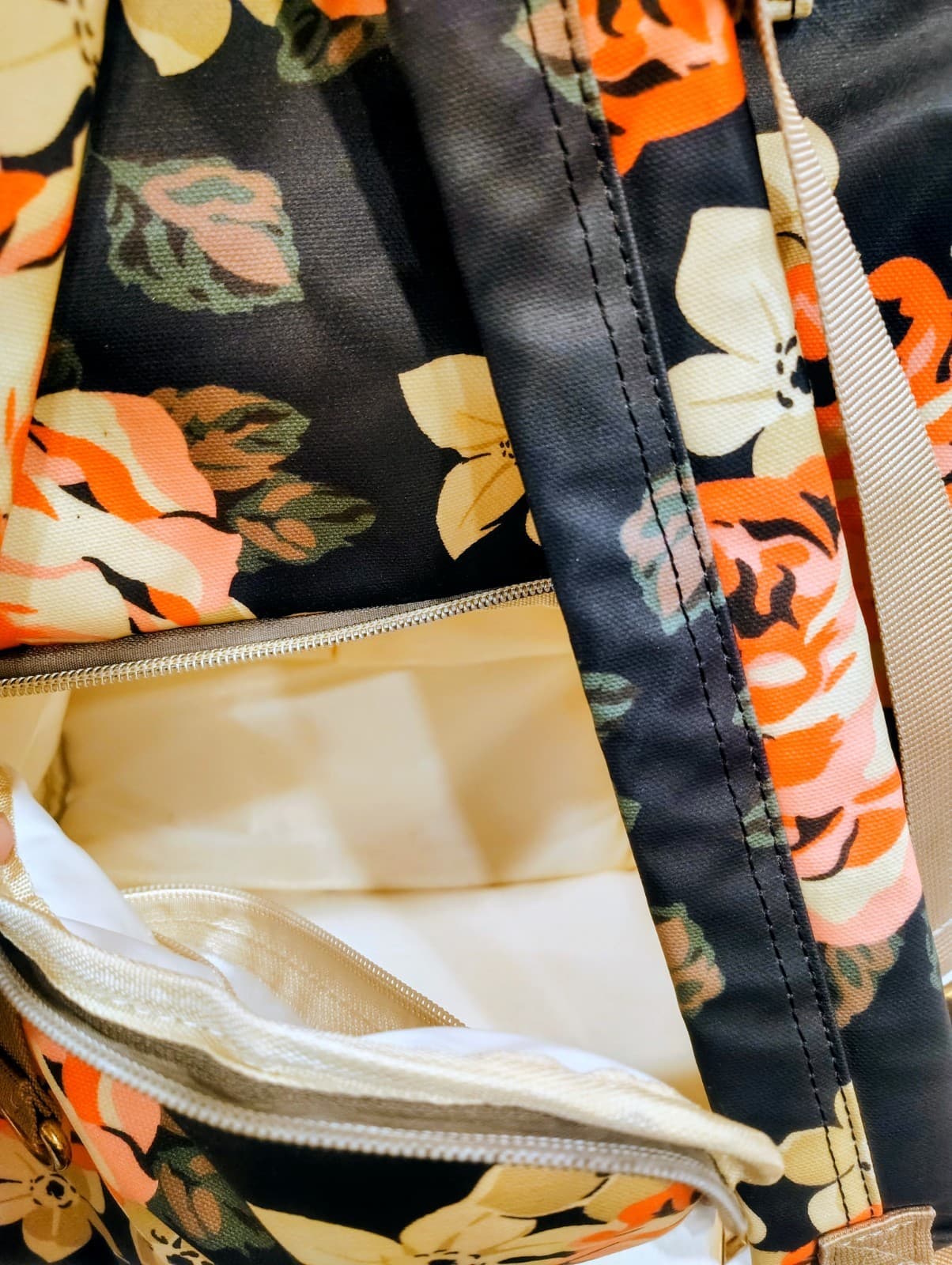 Lokass Floral Diaper Bag Waterproof Backpack Infant Insulated Pouch GUC - Thumbnail 16