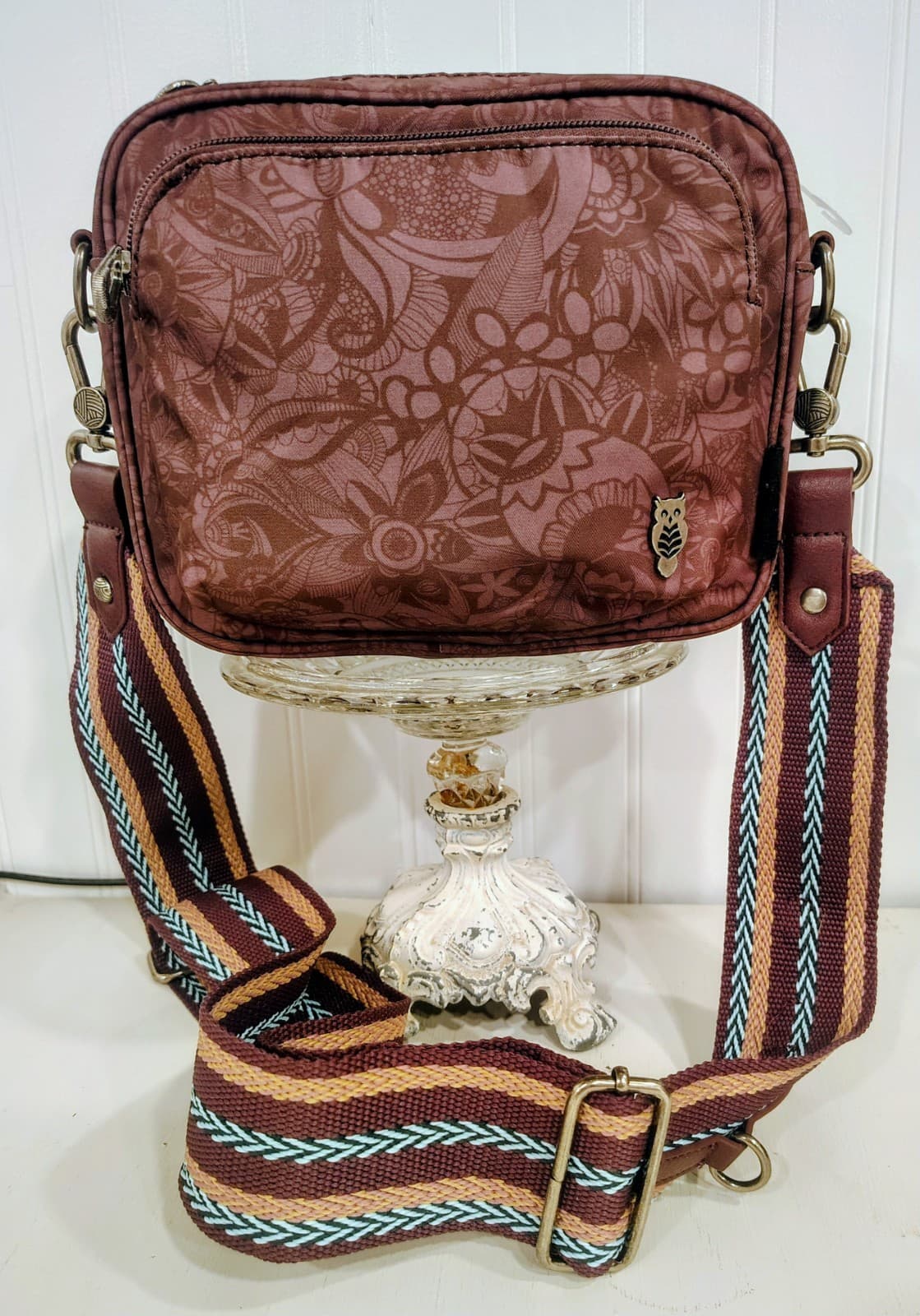 Sakroots Spirit Desert Crossbody Costa Camera Bag Canvas Small Purse Brown