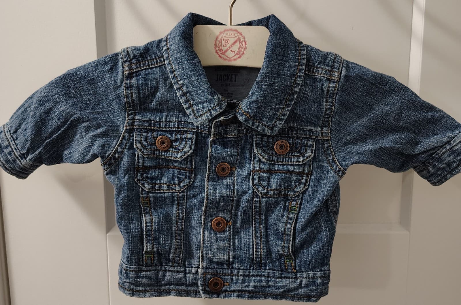 Genuine Baby Denim Jean Jacket, 3 Months