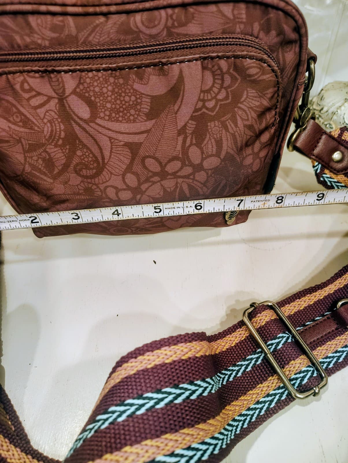 Sakroots Spirit Desert Crossbody Costa Camera Bag Canvas Small Purse Brown - Thumbnail 11