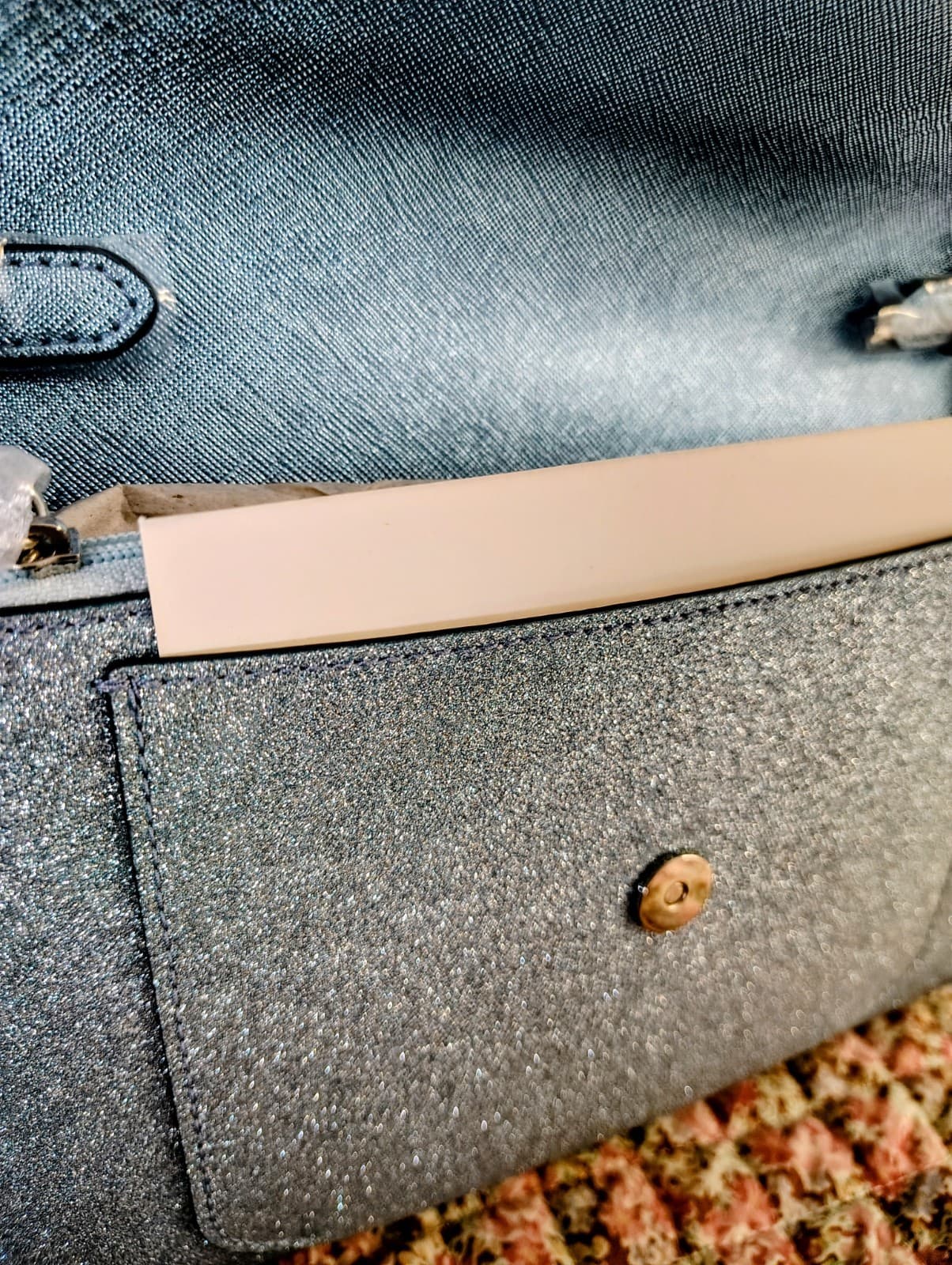 NWOT Kate Spade Blue Tinsel Crossbody MSRP $279 - Thumbnail 22