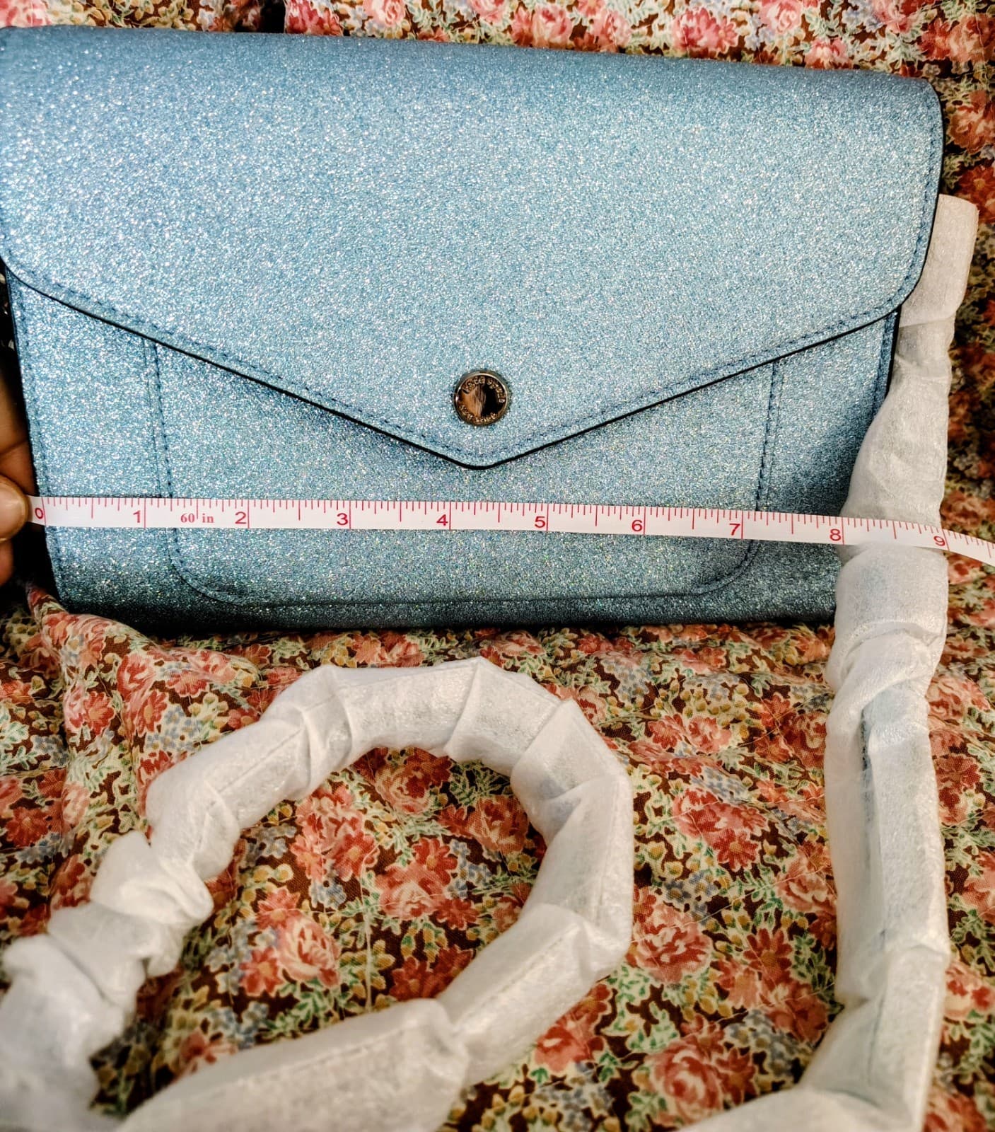 NWOT Kate Spade Blue Tinsel Crossbody MSRP $279 - Thumbnail 24