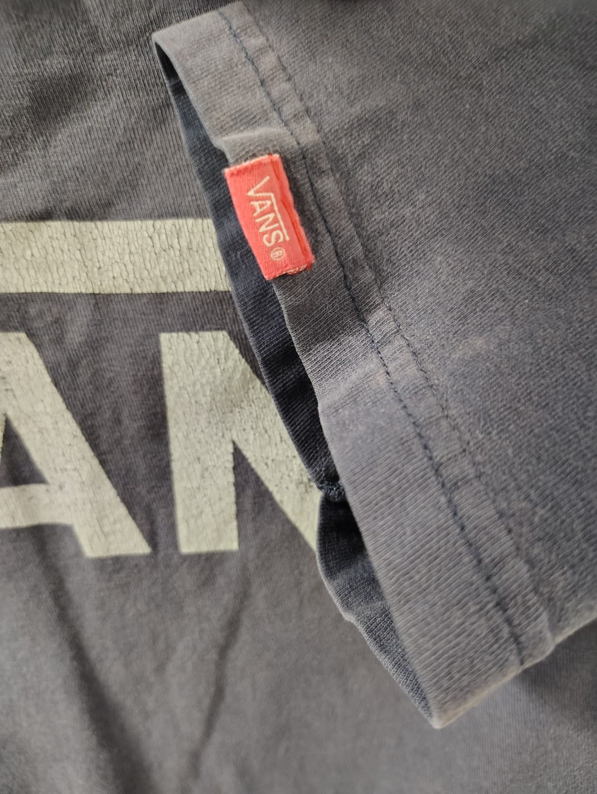 Vans Mens Small Gray T-shirt - Thumbnail 3