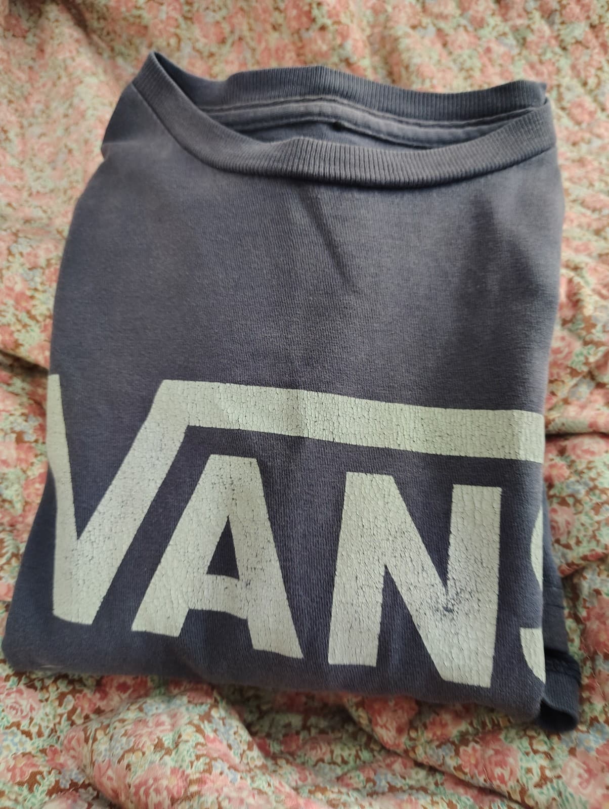 Vans Mens Small Gray T-shirt - Thumbnail 2