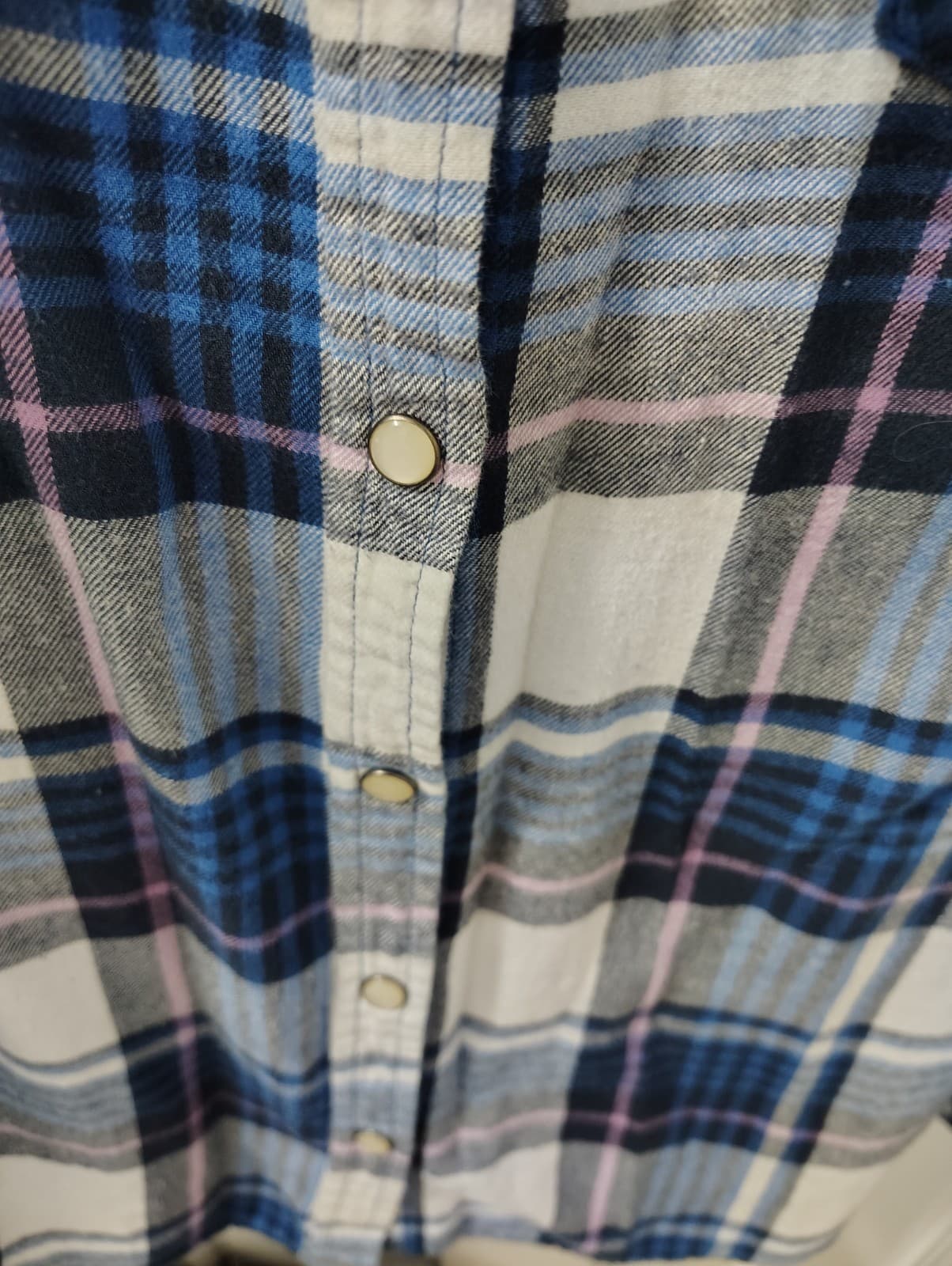 Mossimo Supply Co Shirt Women’s Size XL Flannel Boyfriend Fit Long Sleeve - Thumbnail 8