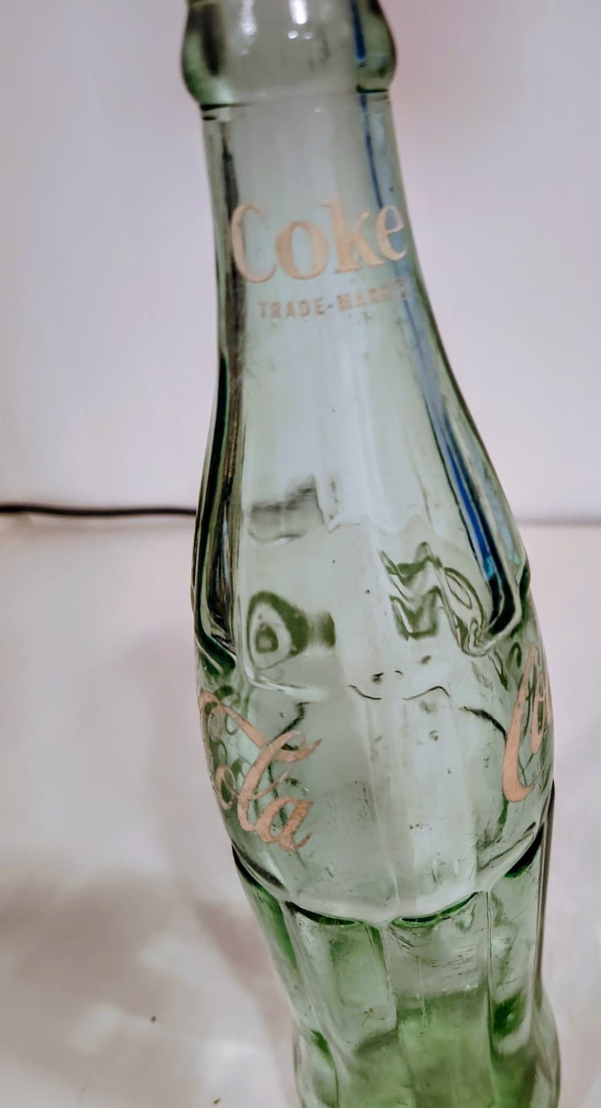 Vintage 1962 Coca Cola Green Glass Bottle - Thumbnail 7