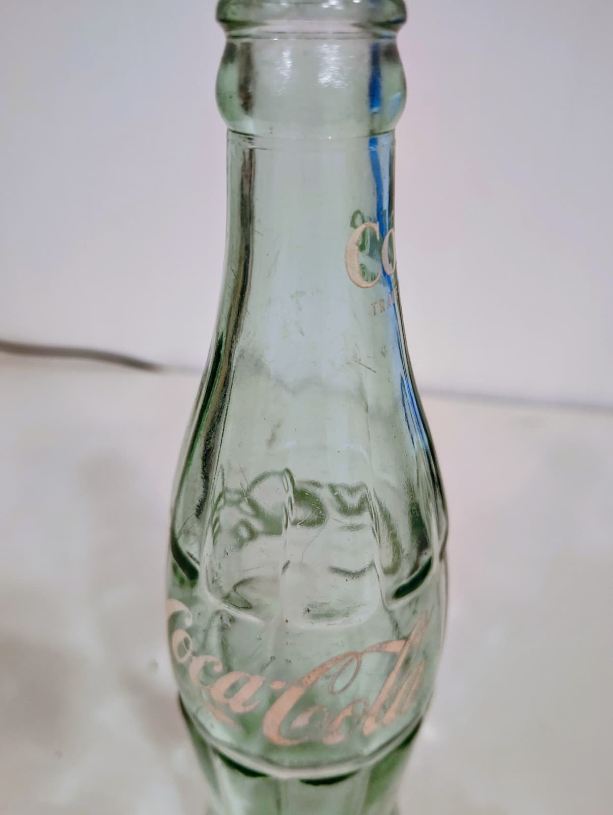 Vintage 1962 Coca Cola Green Glass Bottle - Thumbnail 6