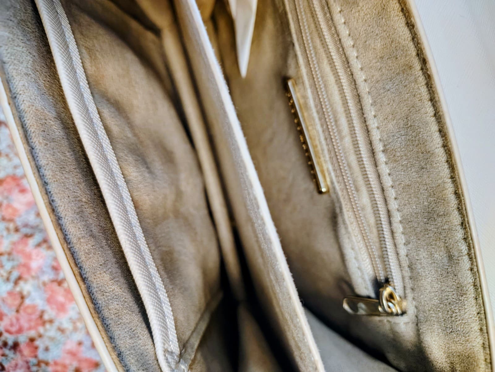 Steve Madden Crossbody Bag, Beige, Gulf Lettering, - Thumbnail 9