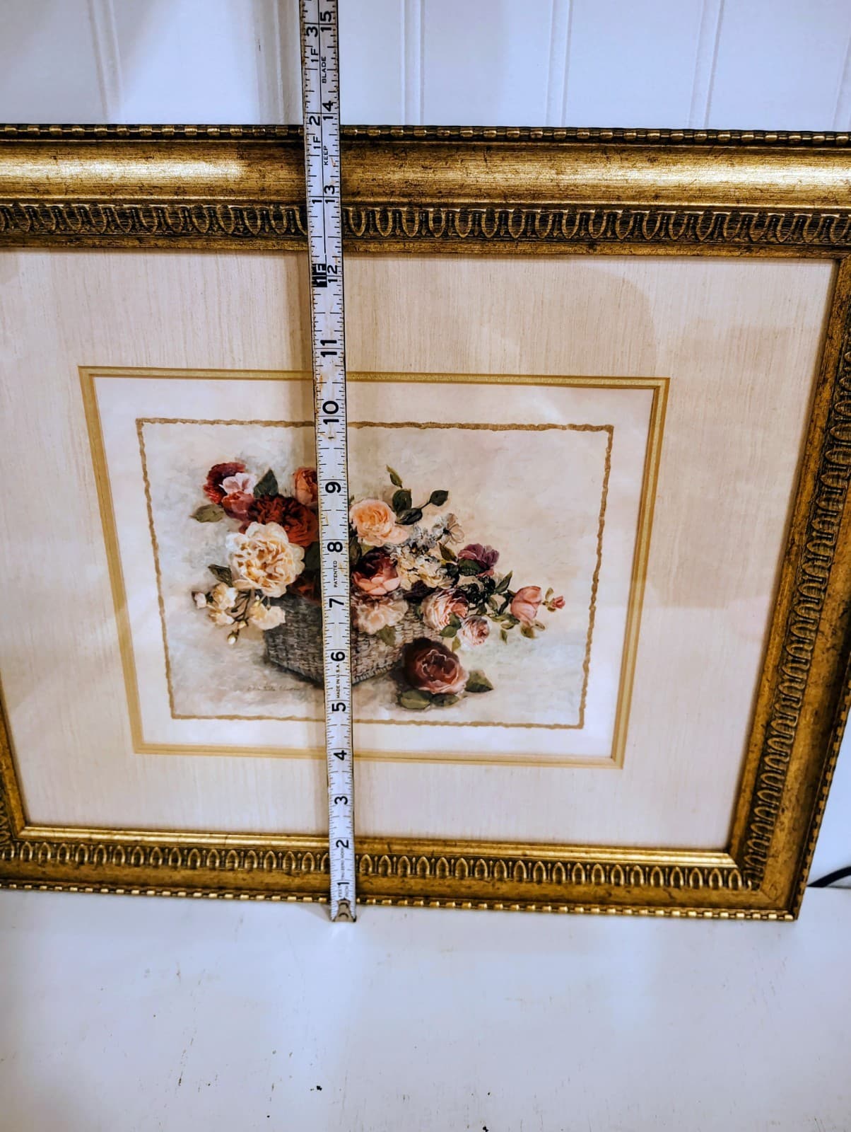 Gold Framed C. Winterle Olson Watercolor Reprint 17x14 - Thumbnail 7