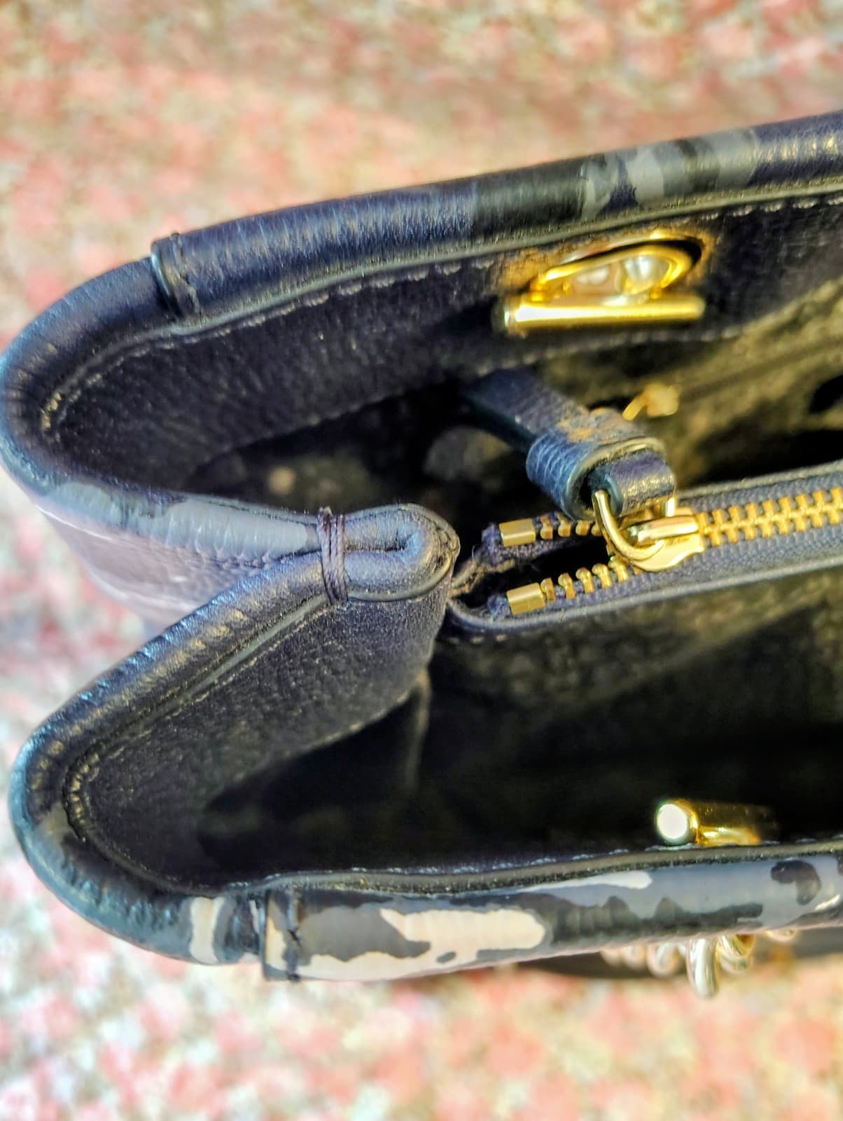 Kade Spade New York Womens Shoulder Bag Leather Blue/Silver NWOT $378 - Thumbnail 15