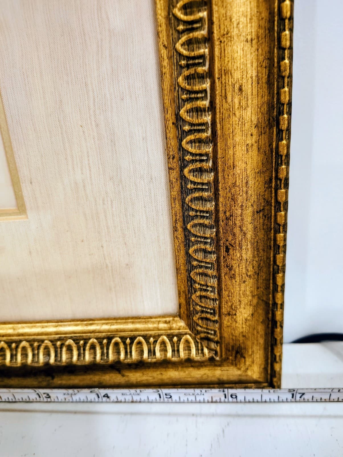 Gold Framed C. Winterle Olson Watercolor Reprint 17x14 - Thumbnail 8