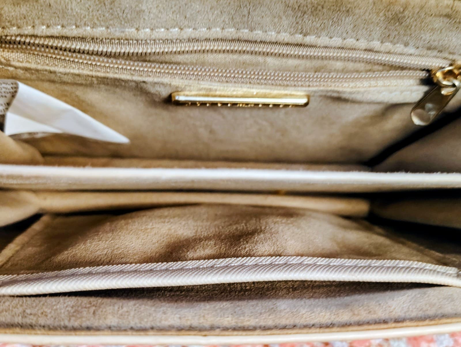 Steve Madden Crossbody Bag, Beige, Gulf Lettering, - Thumbnail 8